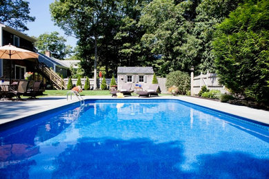 Example of a pool design in Boston