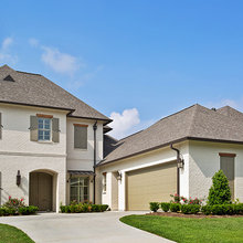 exterior painted bricks and front porch