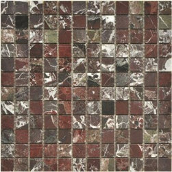 Rosso Levanto Marble Mosaic Polished - Home Accessories & Decor