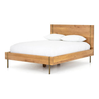 Jago Bed Queen Contemporary Platform Beds by Rustic Home