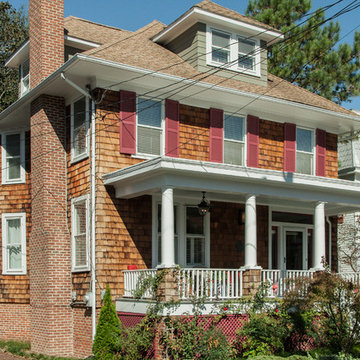 Historic Four Square Renovation Exterior