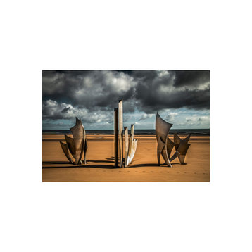 Blade Sculptures Photographic Art, Andrew Martin Sword Beach, Extra Large