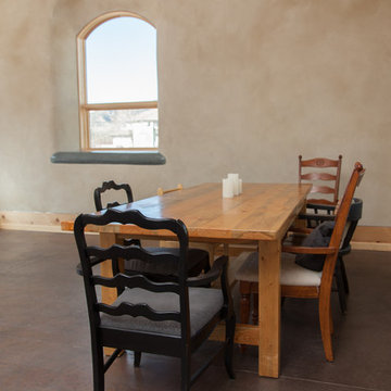 Addition with Clay Plasters and Tadelakt Widowsills