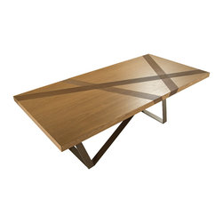 Track 180cm Fixed Dining Table - Dining Tables