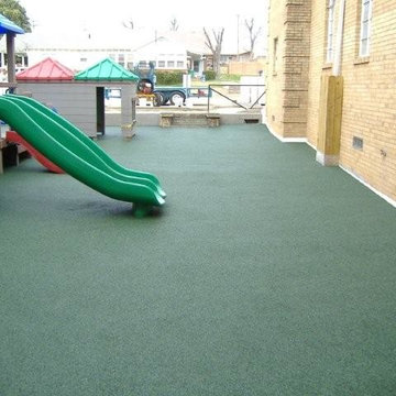 No Fault Safety Surface for residential and commercial playgrounds.