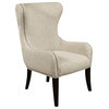 Pulaski Traditional Wing Back Arm Chair, Seraphine Mink