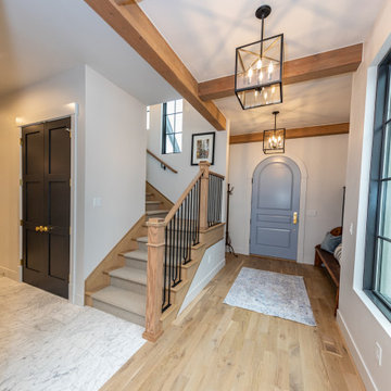 2020 Parade of Homes Stauffer & Sons Construction Warm and Welcoming in the Fore