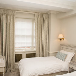 Mansion block flat, Knightsbridge, London - Curtains