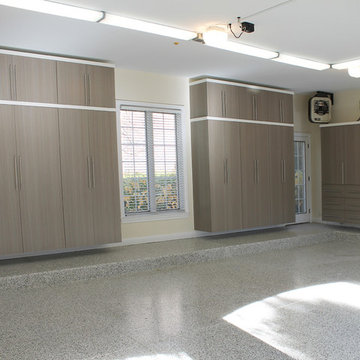 Ohio Garage Makeover - Garage Cabinets and Flooring