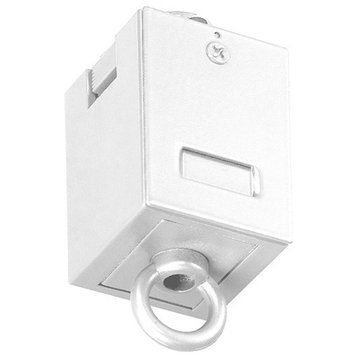 WAC Lighting J Track Suspension Loop For Hanging Fixture in White
