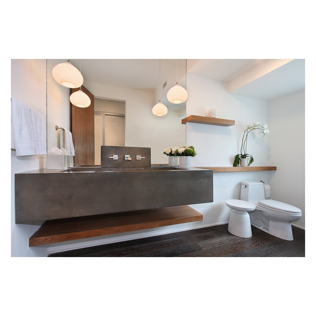 Kitchen and Bathrooms