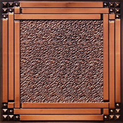 209 Faux Tin Ceiling Tile Glue up 24x24 - Ceiling Tile