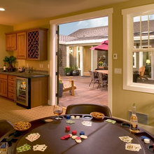 Open courtyard