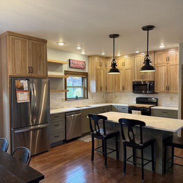 A Warm, Modern Two-Tone Transformation