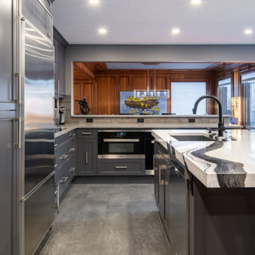 Kitchen - Grey & Bold