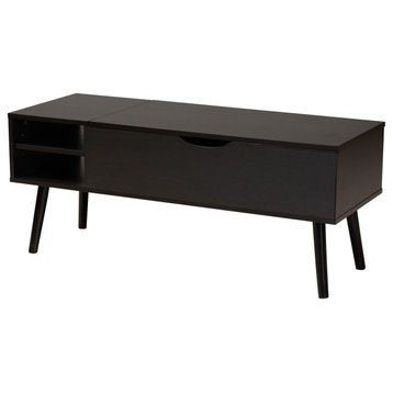 Rita Two-Tone Coffee Table With Lift-Top Storage