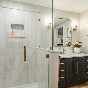 Chester Springs Basement Remodel | Full Wet Bar, Game Room & Entertainment Suit