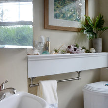 bath towel hanger bar