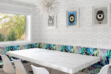 Dining room - dining room idea in New York