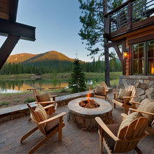 patio and fire pit