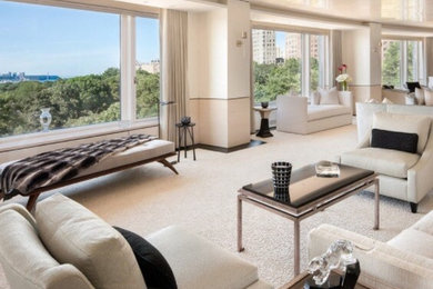 Living room - living room idea in New York