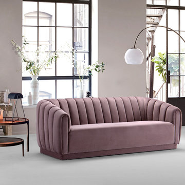 Chic Home Van Gogh Sofa, Blush