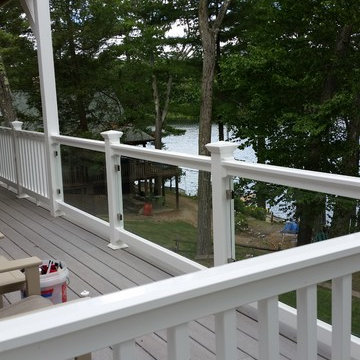Lake View Glass Hand Railing