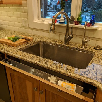 Kalamazoo natural hickory kitchen remodel 2018