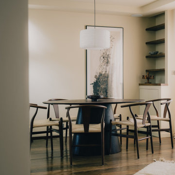 Rénovation d'un appartement des années 80 dans un style mid-century