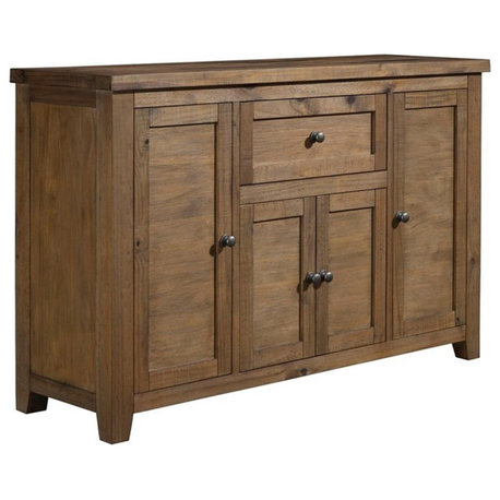 Alpine Furniture Kensington Wood Dining Server in Reclaimed Natural