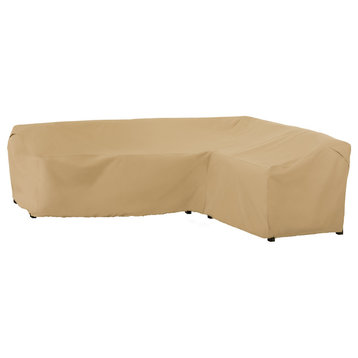 Patio Right Facing L-Shape Sectional Lounge Set Cover