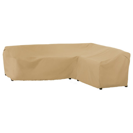 Patio Right Facing L-Shape Sectional Lounge Set Cover