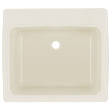 Swan 22x25x13.5625 Solid Surface Utility Sink, Bisque