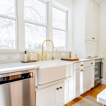 White Kitchen with Character