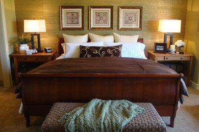 Elegant bedroom photo in Kansas City