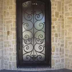Wrought Iron Exterior Entry Doors - Products
