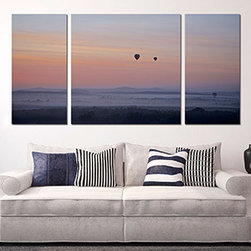 Multi Panel Artworks - Limited Edition Triptych "Isolated" Iceland 2700x1200mm o - Fine Art Prints