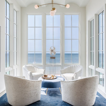 Custom Front Entry and Weather Shield Windows at Paradise by the Sea