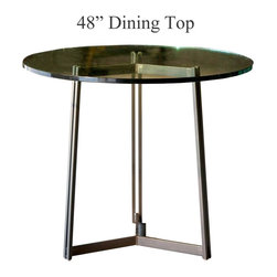 Kern Dining Table with 48in. Diameter Top by Charleston Forge - Dining Tables