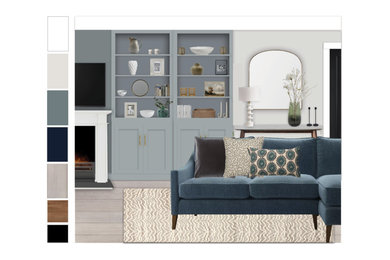 Inspiration for a traditional living room in Buckinghamshire.