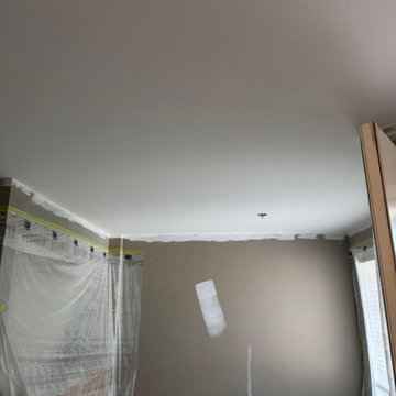 Popcorn Ceiling Removal, Level 5 Finishing and Drywall Patching