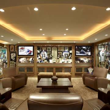 Memorabilia Display & Entertainment Space