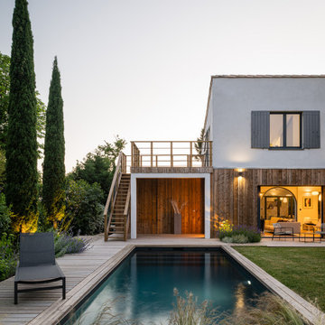 Rénovation et extension d'une maison à Latresne