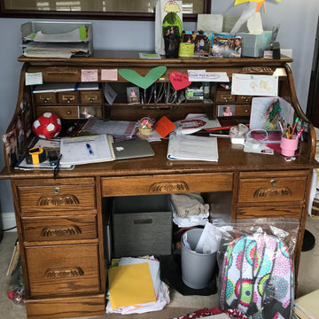 Kid's Desk & Study Space Transformation - Woodstock, Georgia