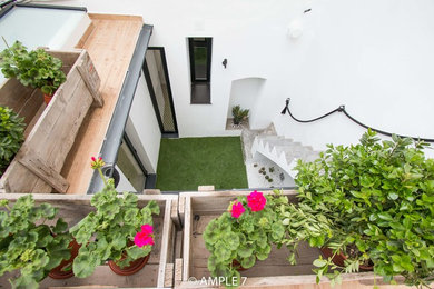 Moderne Terrasse in Valencia