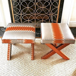 Custom X Benches - Footstools And Ottomans
