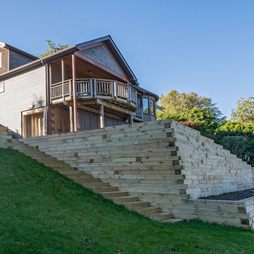 Private Residence Retaining Walls and Patios