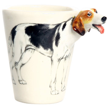 Fox Hound 3D Ceramic Mug