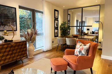 This is an example of a living room in Cheshire.