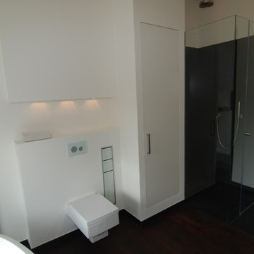 Bad mit freistehender Wanne